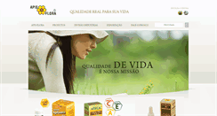 Desktop Screenshot of apisflora.com.br
