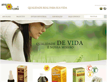 Tablet Screenshot of apisflora.com.br